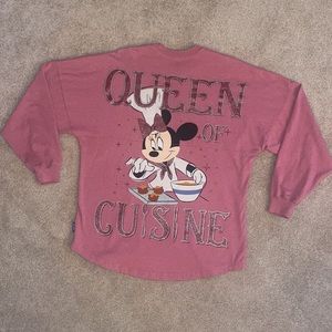 DISNEY EPCOT FOOD AND WINE FESTIVAL 25th ANNIVERSARY MINNIE MOUSE LONG SLEEVE